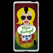 Coque LG F6 Miss Portugal Blonde