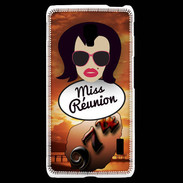 Coque LG F6 Miss Réunion Brune
