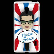 Coque LG F6 Mister France Brun