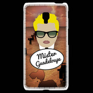 Coque LG F6 Mister Guadeloupe Blond