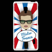 Coque LG F6 Mister France Chatain