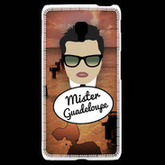 Coque LG F6 Mister Guadeloupe Brun