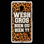 Coque LG F6 Wesh Gros Léopard