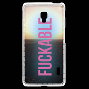 Coque LG F6 Fuckable Rose ZG