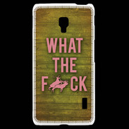 Coque LG F6 What the fuck ZG