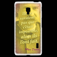 Coque LG F6 Ils ne savaient pas ZG