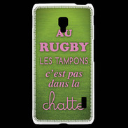 Coque LG F6 Rugby Tampons ZG