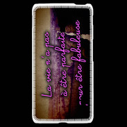 Coque LG F6 Vie Parfaite ZG