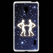 Coque LG F6 zodiaque gémeaux
