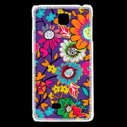 Coque LG F5 Fond Hippie 1