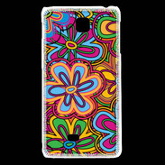 Coque LG F5 Fond hippie 2