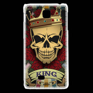 Coque LG F5 Roi tête de mort
