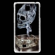 Coque LG F5 Tête de mort cendrier