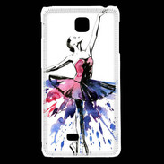 Coque LG F5 Danse classique en illustration