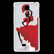 Coque LG F5 Vintage Flamenco 5