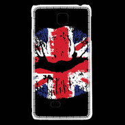 Coque LG F5 Bouche Angleterre
