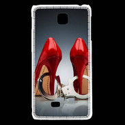 Coque LG F5 Chaussures et menottes