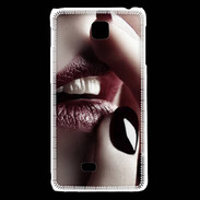 Coque LG F5 Bouche sexy 5