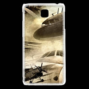 Coque LG F5 Aviation rétro