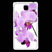 Coque LG F5 Orchidée violette