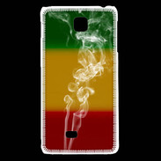 Coque LG F5 Fumée de cannabis 10