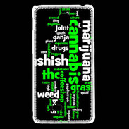 Coque LG F5 Cannabis Tag