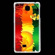 Coque LG F5 Chanteur de reggae