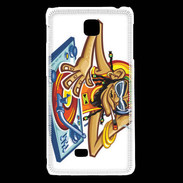 Coque LG F5 Rasta DJ Jamaïca