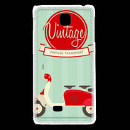 Coque LG F5 Scooter Vintage