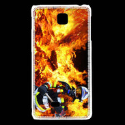Coque LG F5 Pompier soldat du feu