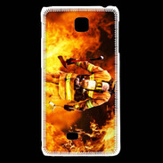 Coque LG F5 Pompiers Soldat du feu 2