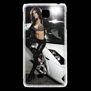 Coque LG F5 Voiture et charme