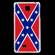 Coque LG F5 Drapeau sudiste USA