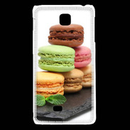 Coque LG F5 Macarons sur ardoise