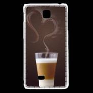 Coque LG F5 Amour du Café