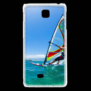 Coque LG F5 Planche à voile au soleil