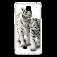 Coque LG F5 Tigre blanc