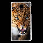 Coque LG F5 Portrait d'un léopard