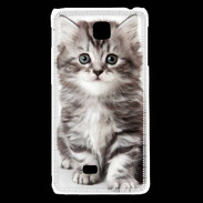 Coque LG F5 Chaton gris 
