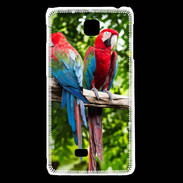 Coque LG F5 Couple de macaw