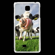 Coque LG F5 Humour vache 10