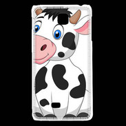 Coque LG F5 Vache 2
