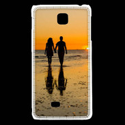 Coque LG F5 Balade romantique sur la plage 5