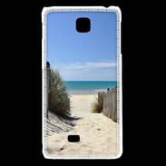 Coque LG F5 Accès à la plage