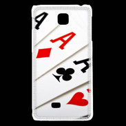Coque LG F5 Poker 4 as