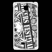 Coque LG F5 Festival Biker