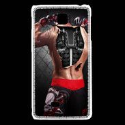 Coque LG F5 Boxeur bionique
