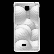 Coque LG F5 Balles de golf en folie