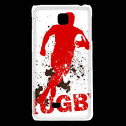 Coque LG F5 Passion rugby