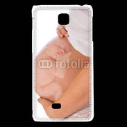 Coque LG F5 Femme enceinte avec bébé dans le ventre